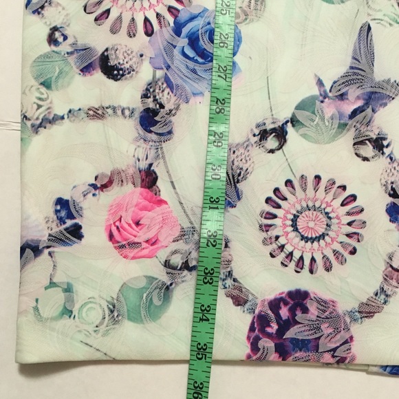 Sweet Sinammon Sz L Short Sleeve Dress Bird  Print - Picture 7 of 9